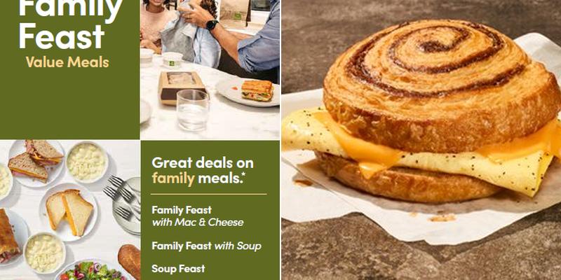Panera Bread Menu