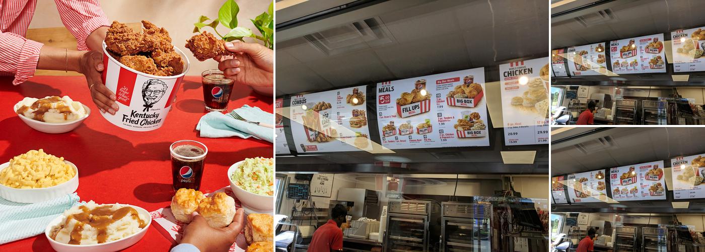 KFC Menu