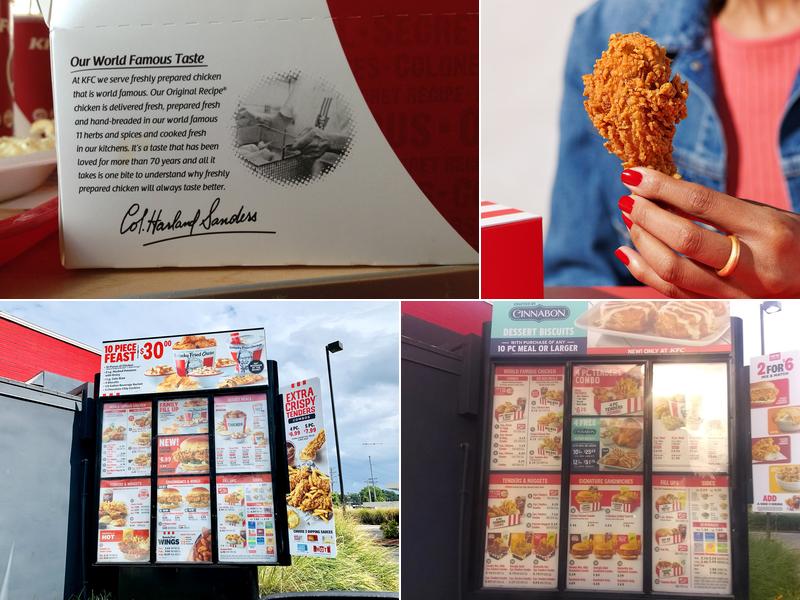 KFC Menu