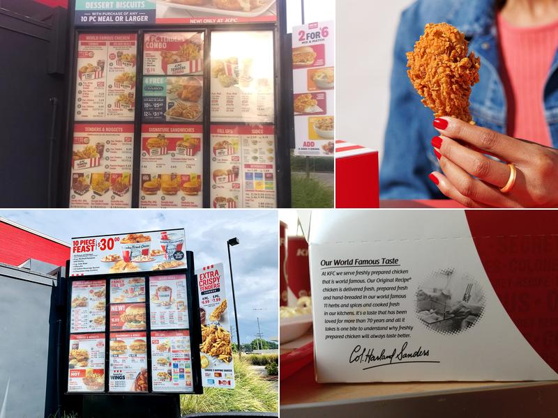 KFC Menu
