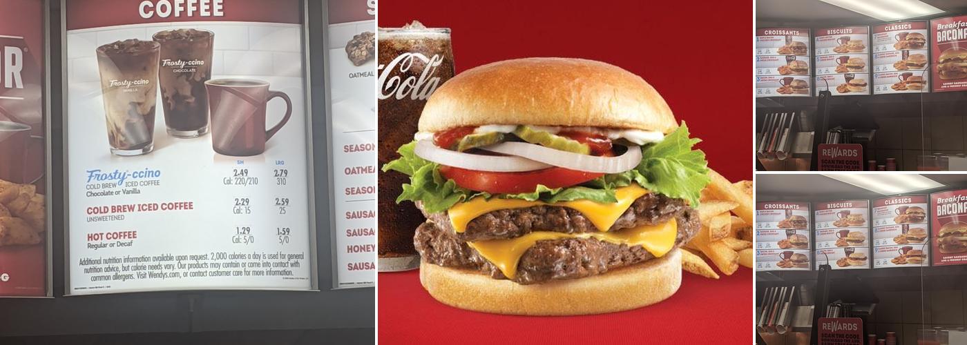 Wendy's Menu