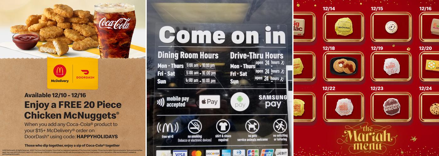 McDonald's Menu
