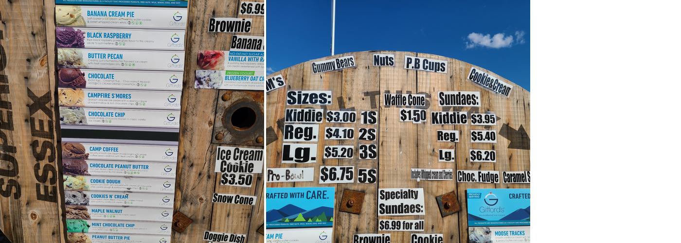 ProScoops Menu