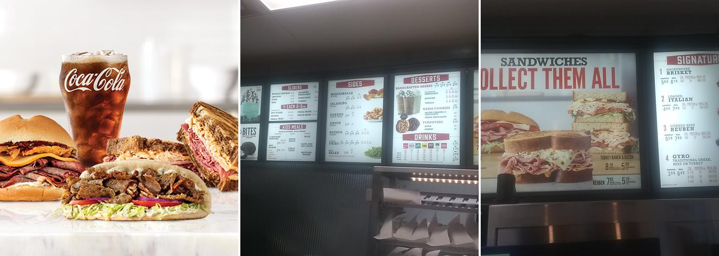 Arby's Menu