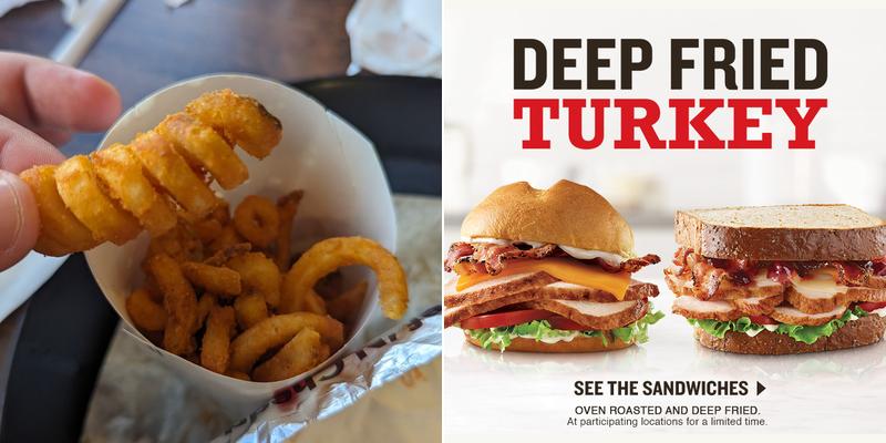 Arby's Menu