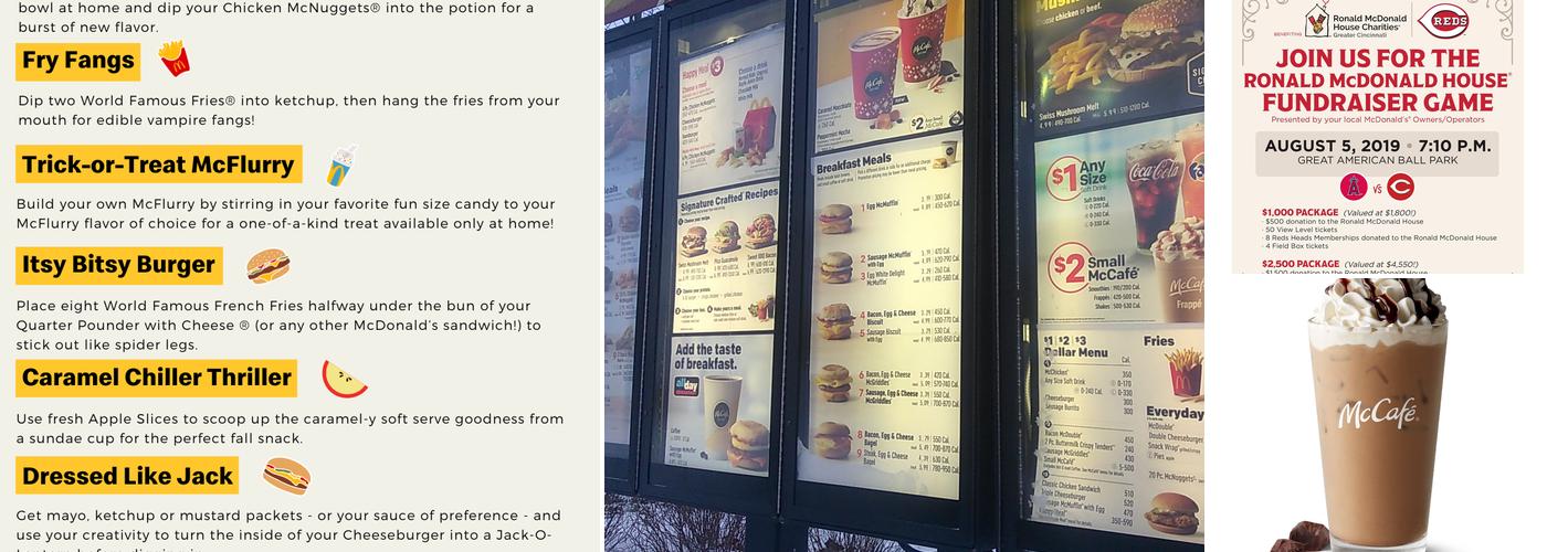 McDonald's Menu