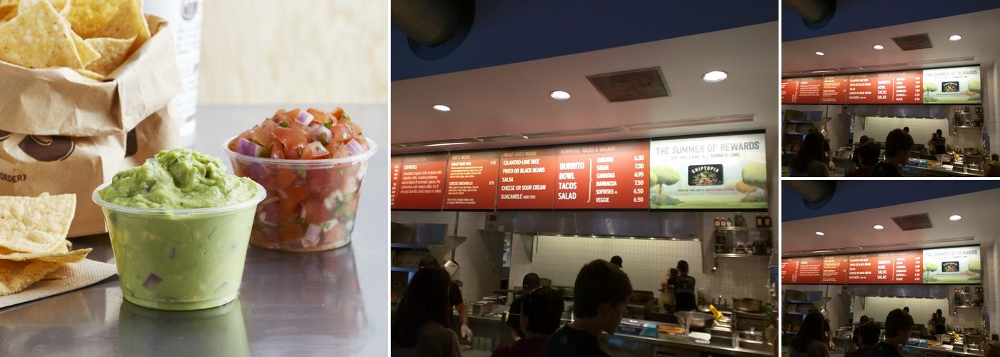 Chipotle Mexican Grill Menu