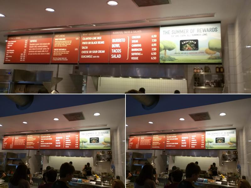 Chipotle Mexican Grill Menu
