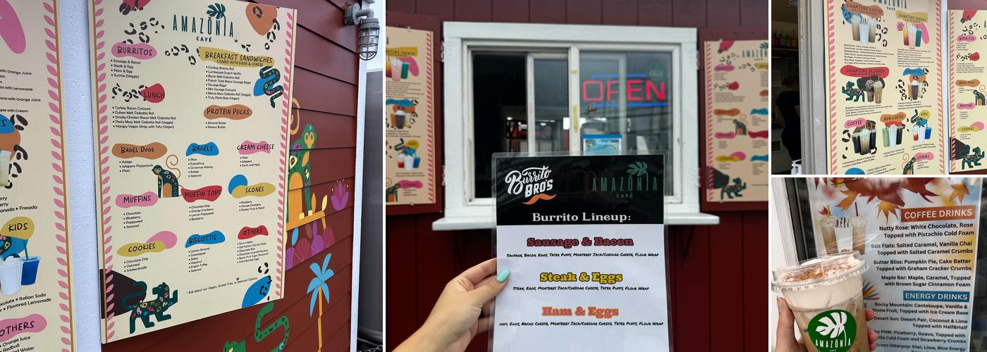 Amazonia Cafe-Fremont Menu