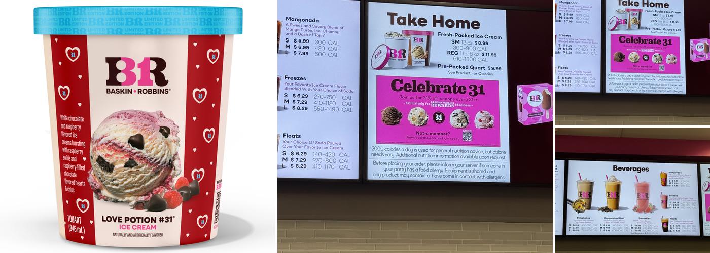 Baskin-Robbins Menu
