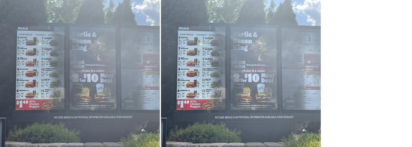 Burger King Menu