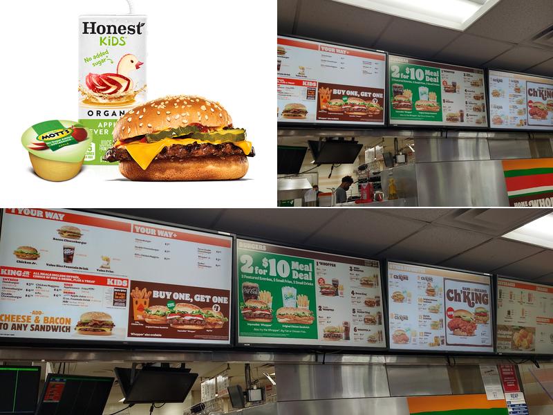 Burger King Menu