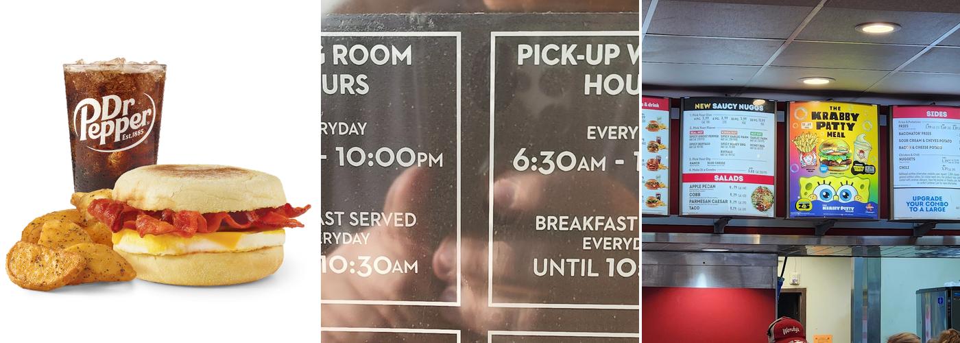 Wendy's Menu