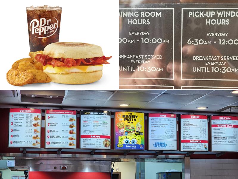 Wendy's Menu