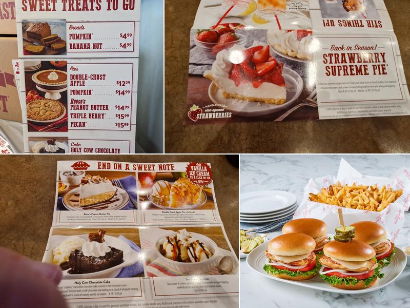 Bob Evans Menu