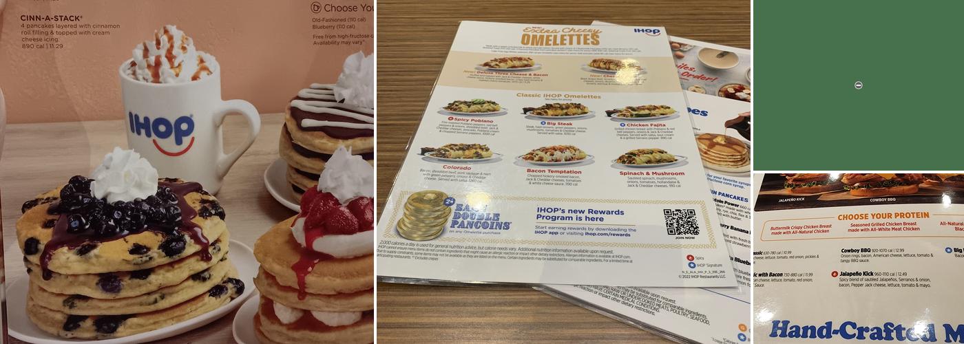 IHOP Menu