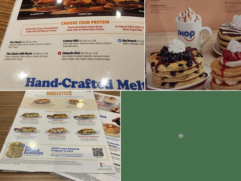 IHOP Menu