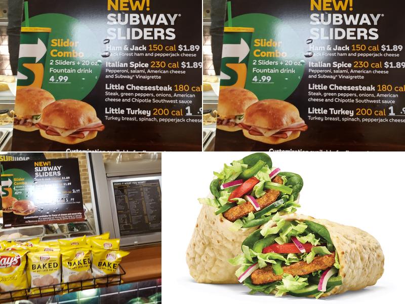 Subway Menu