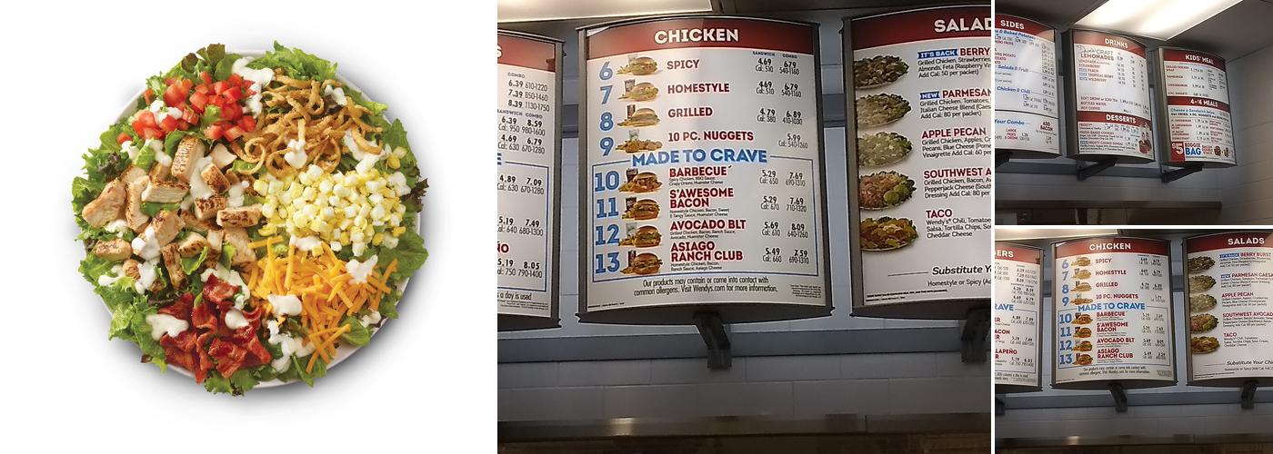 Wendy's Menu