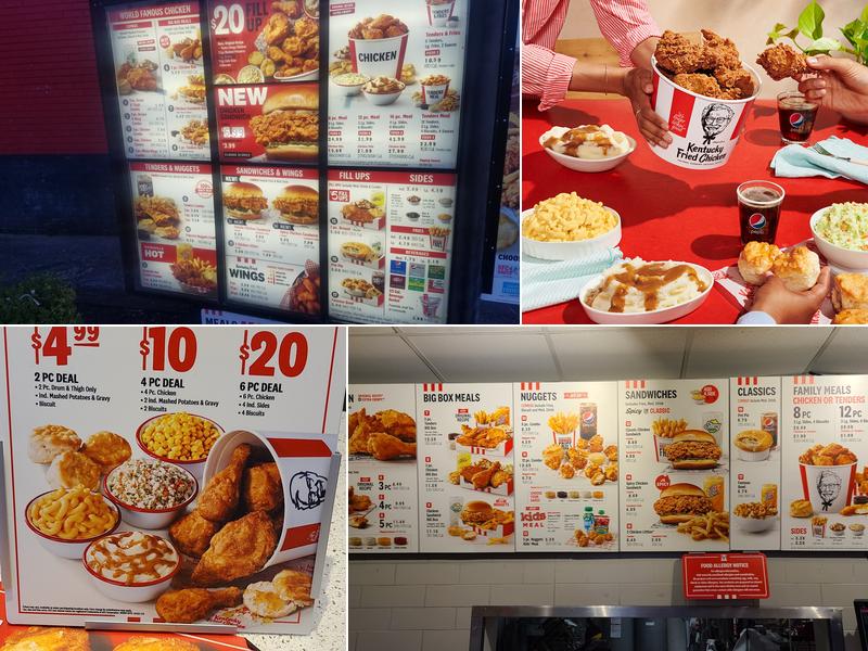 KFC Menu
