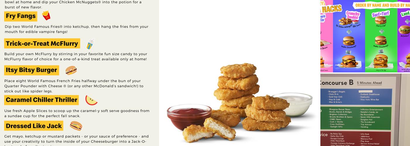 McDonald's Menu