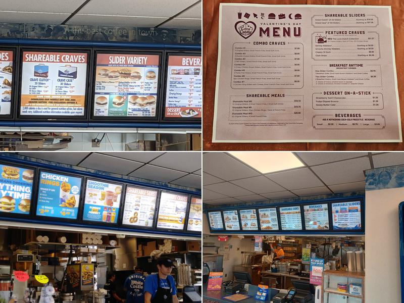 White Castle Menu