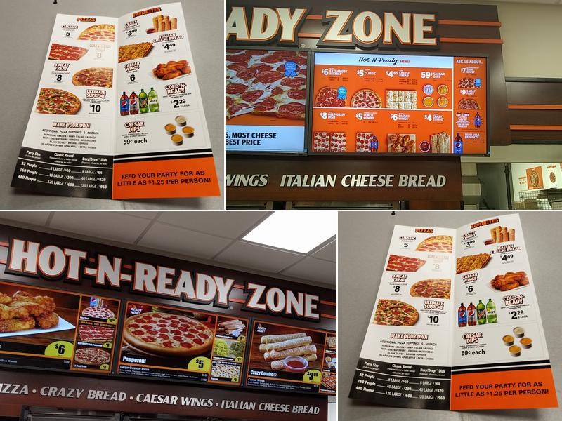 Little Caesars Pizza Menu