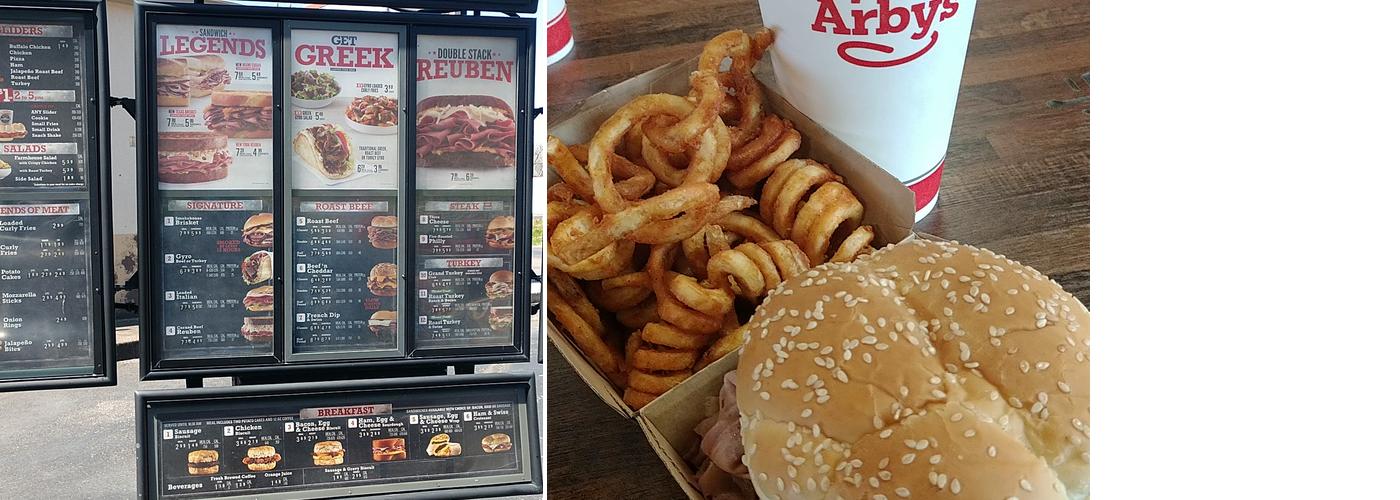 Arby's Menu
