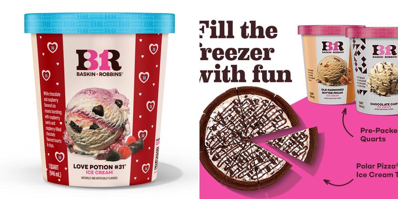 Baskin-Robbins Menu