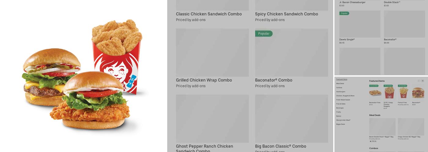 Wendy's Menu