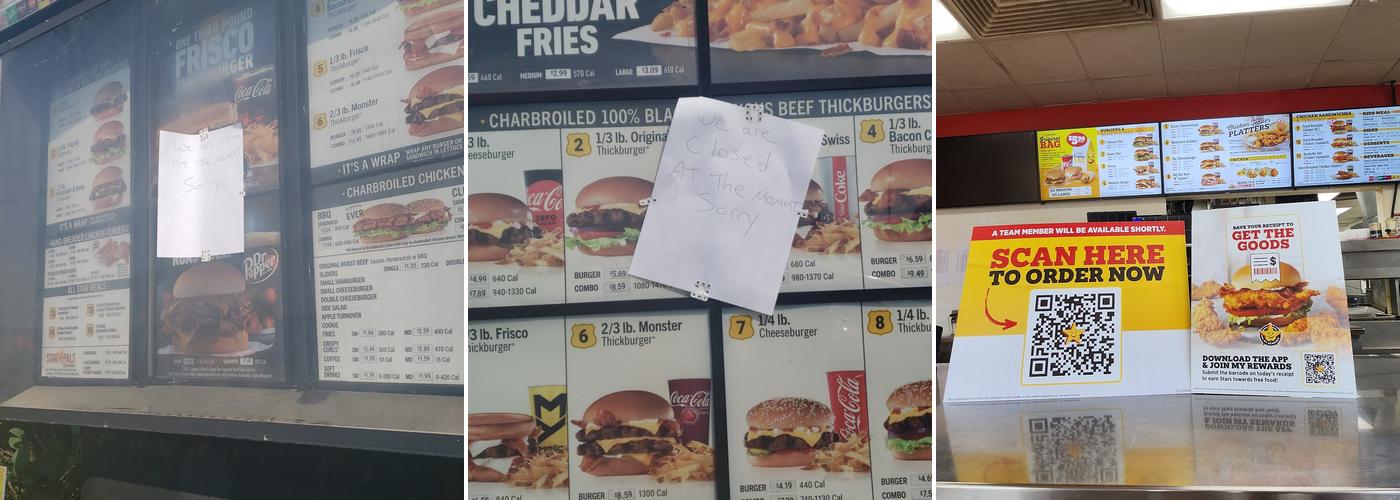 Hardee's Menu