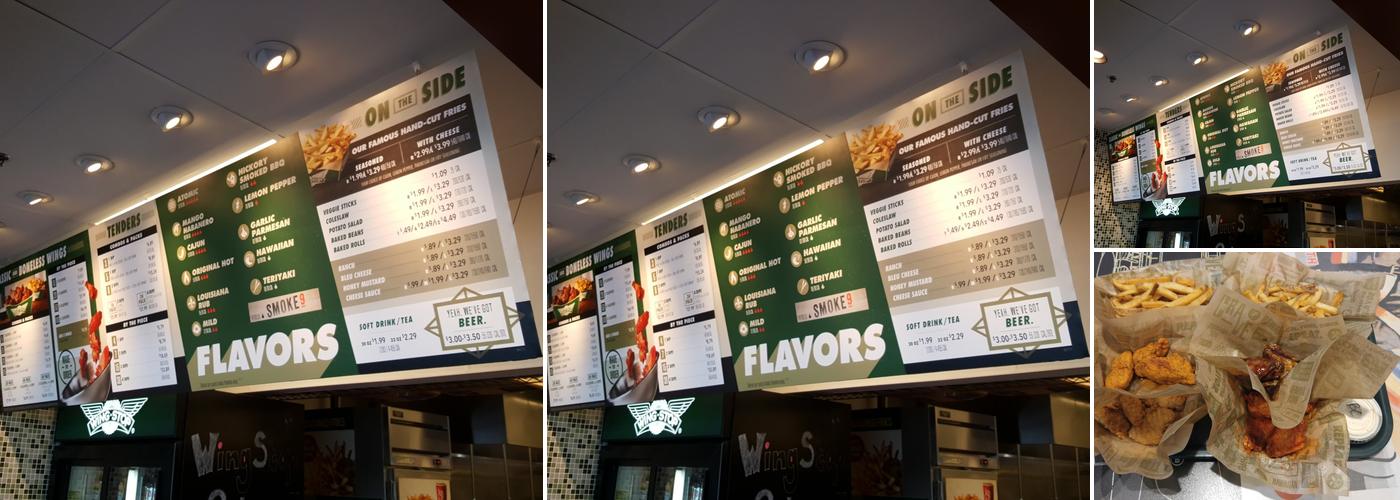 Wingstop Menu