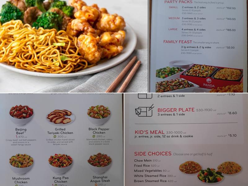 Panda Express Menu