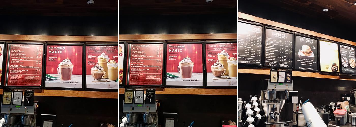 Starbucks Menu