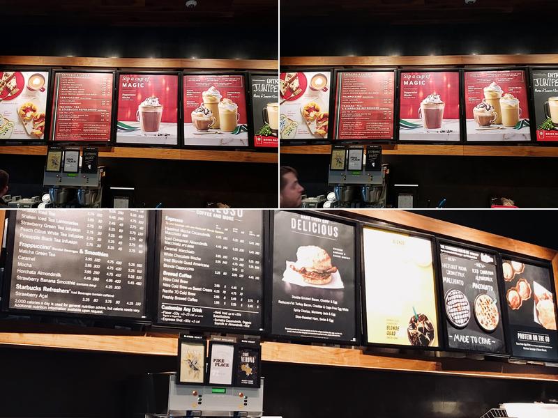 Starbucks Menu