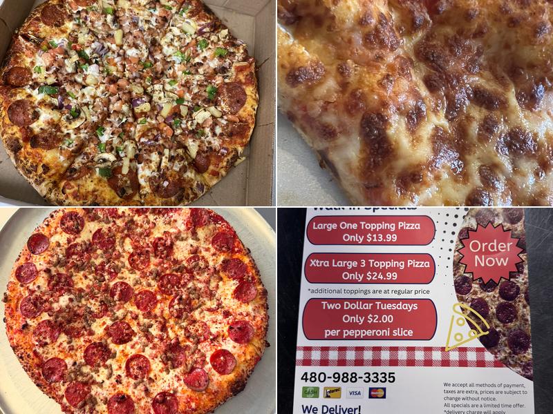 CRUSTY PIZZA 18933 E San Tan Blvd Suite 111, Queen Creek