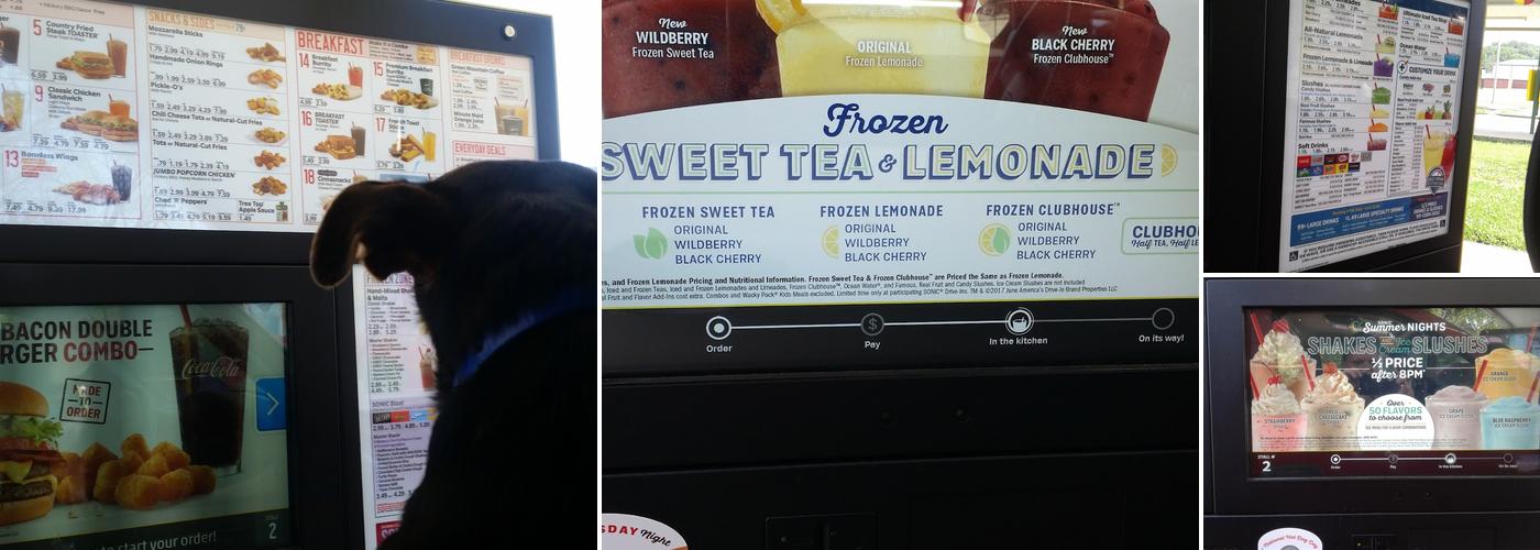 Sonic Drive-In Menu