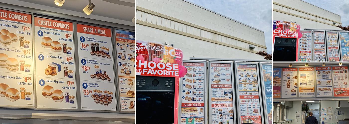 White Castle Menu