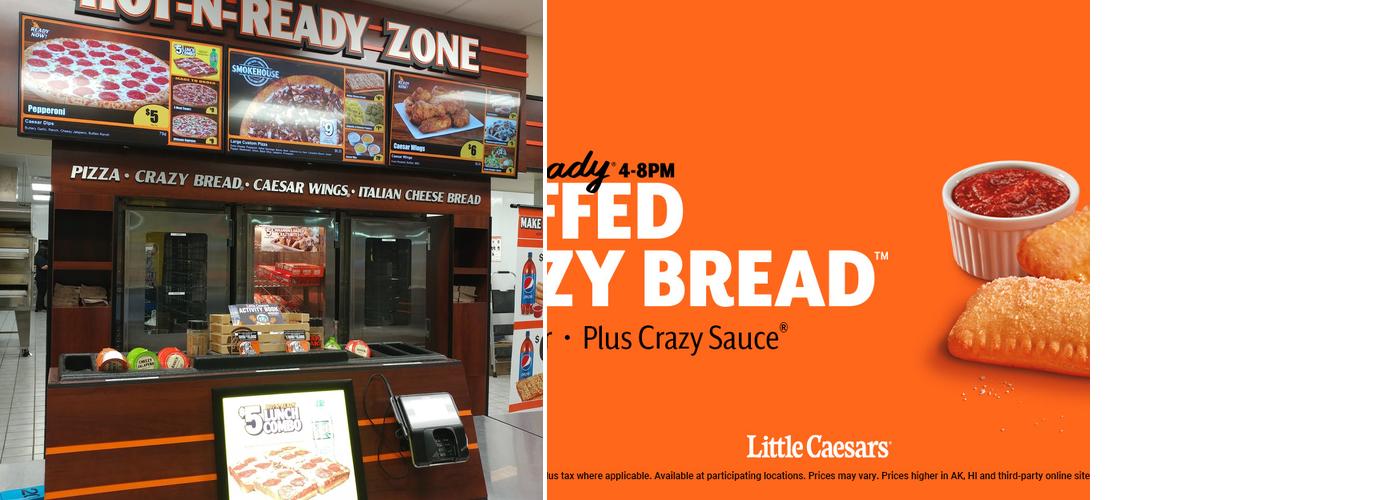 Little Caesars Pizza Menu