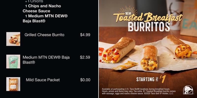 Taco Bell Menu