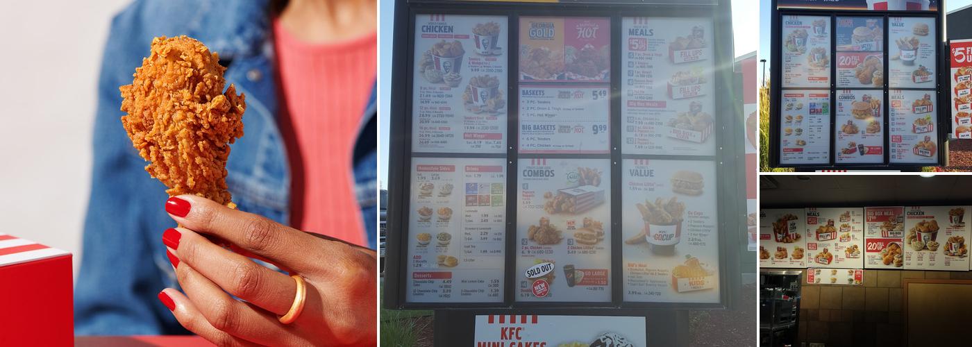 KFC Menu
