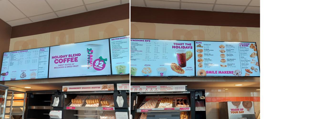 Dunkin' Menu