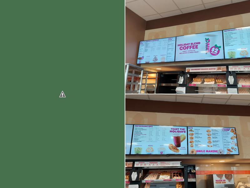 Dunkin' Menu