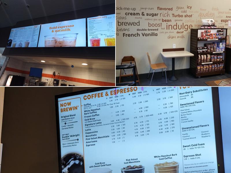 Dunkin' Menu