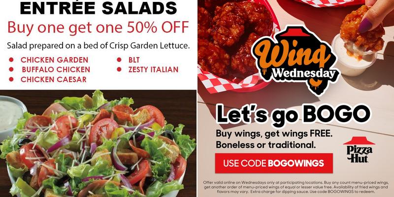 Pizza Hut Menu