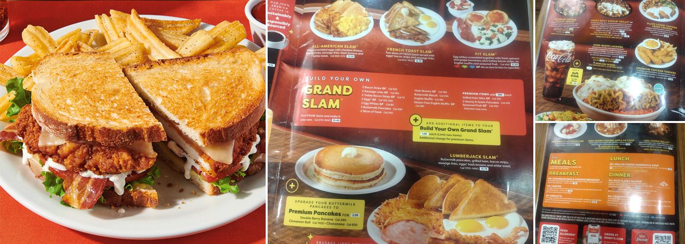 Denny's Restaurant Menu