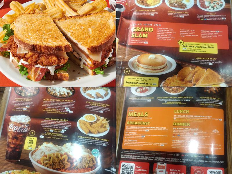 Denny's Menu