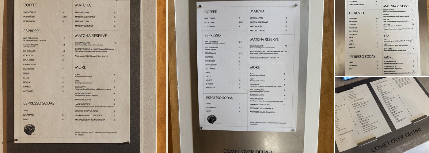 Comet over Delphi Menu