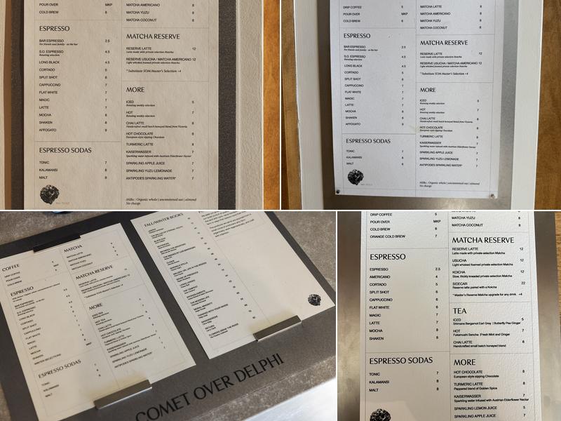 Comet over Delphi Menu