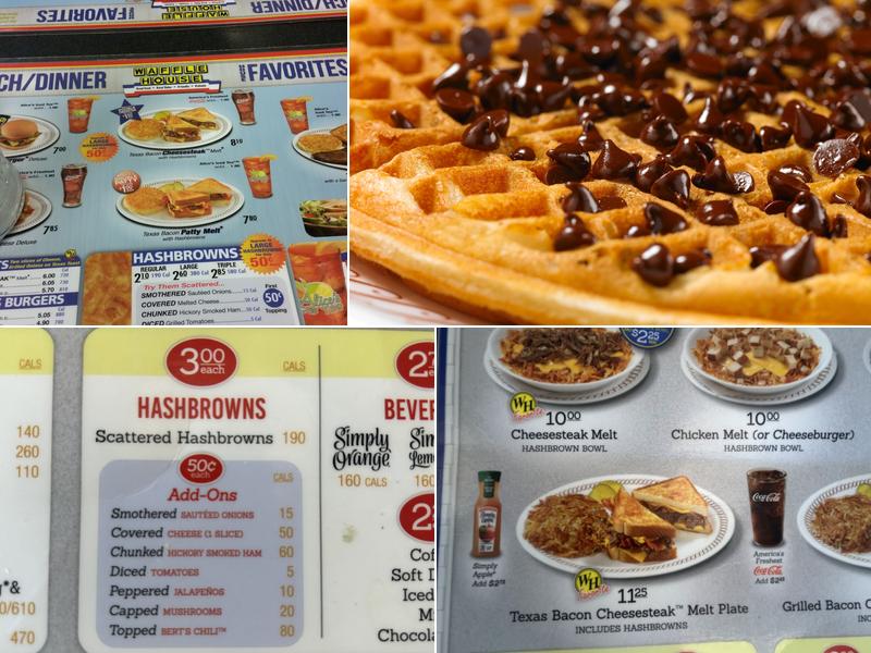 Waffle House Menu